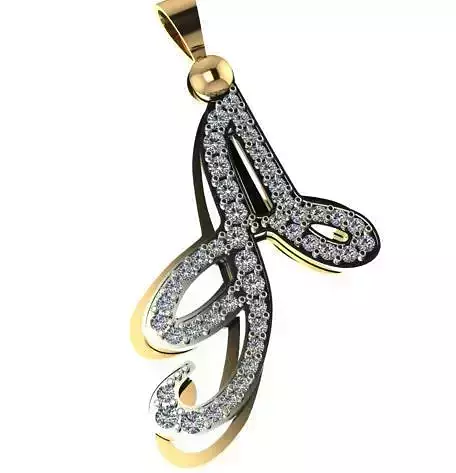 A necklace tiffany model