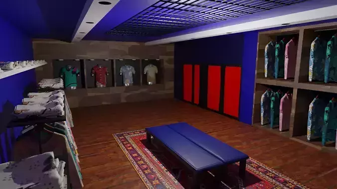 Clothing Store interior 