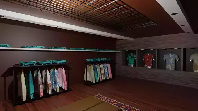 Clothing Store interior