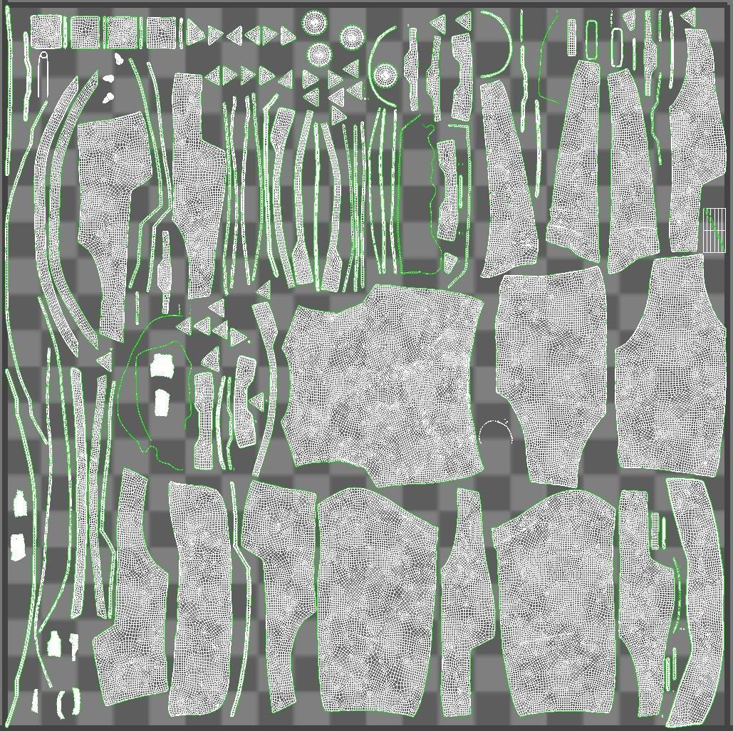 Bomber Jacket Female Sci-Fi 3D model_4