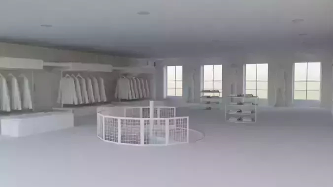 Clothing Store interior 