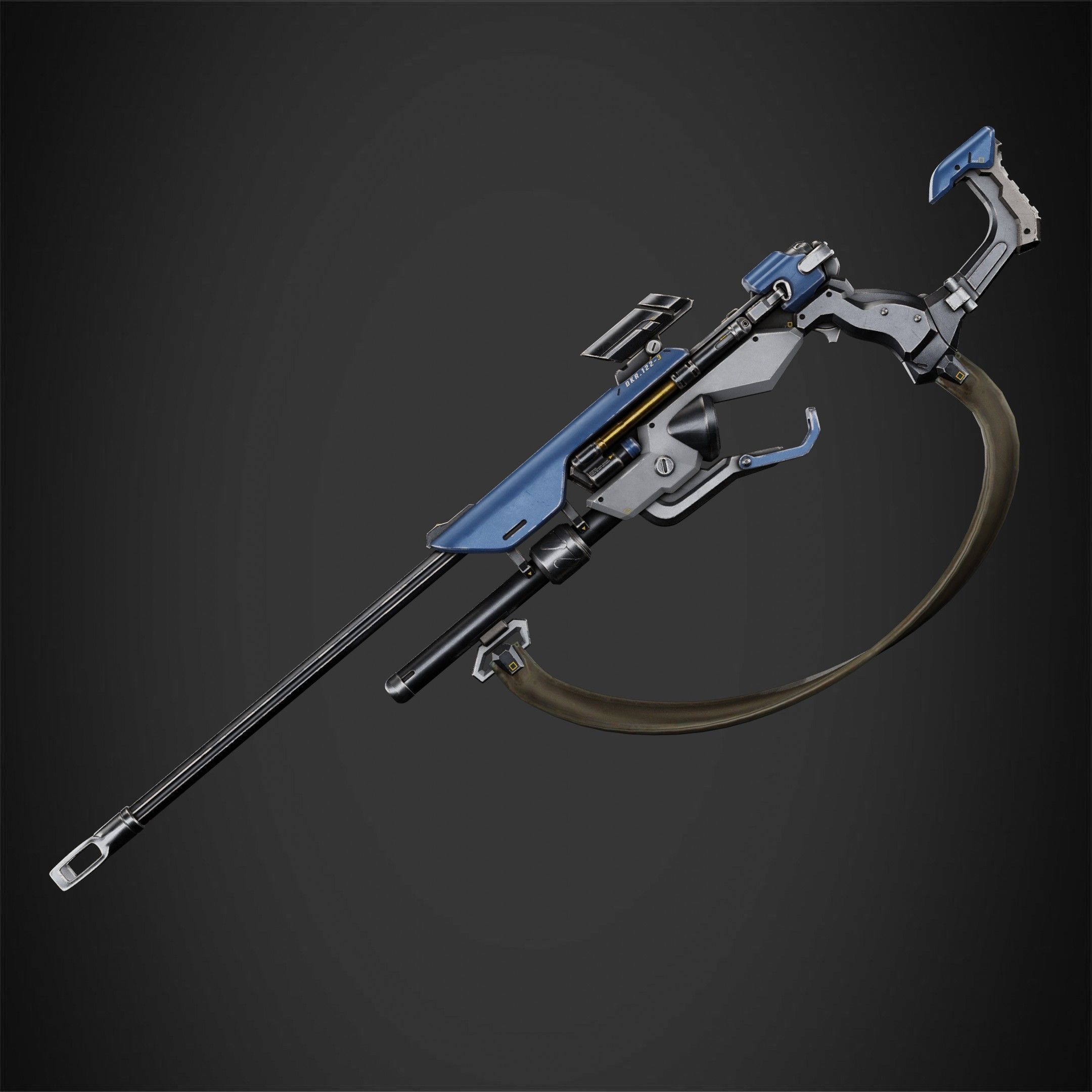 Overwatch Ana Biotic Rifle for Cosplay 3D print model_6