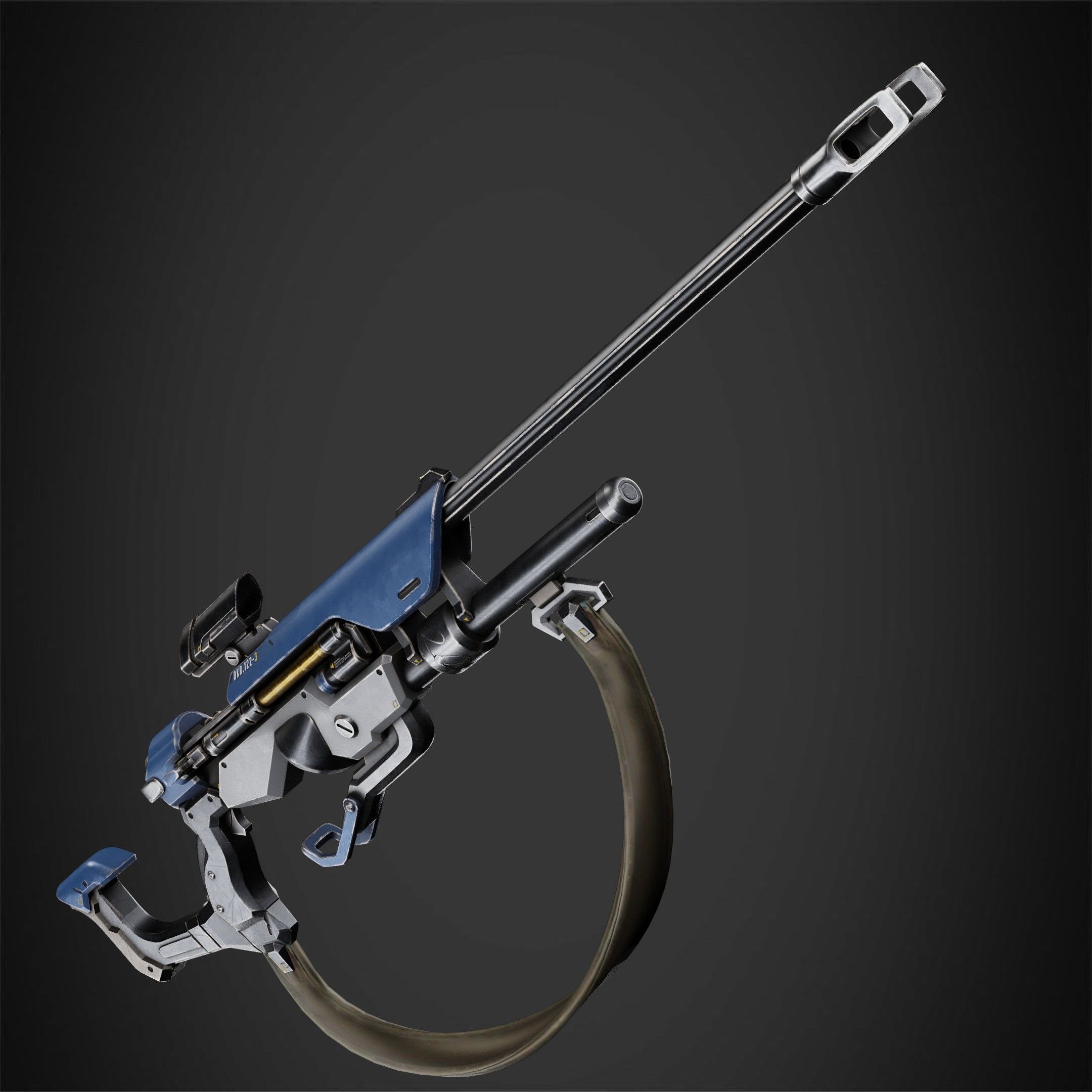 Overwatch Ana Biotic Rifle for Cosplay 3D print model_3