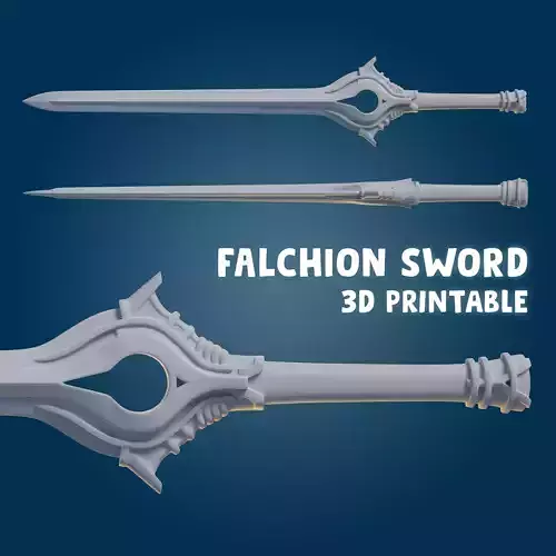 FALCHION SWORD Fire emblem  3D print model