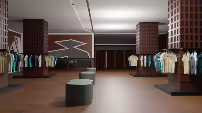 Clothing Store interior