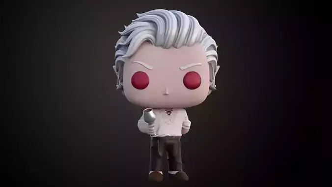 Vampire Elf Astarion Funko 3D print model