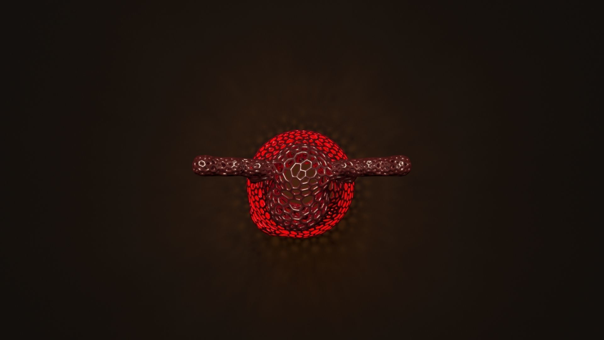 Christmas decor lamp elk 3D print model_18