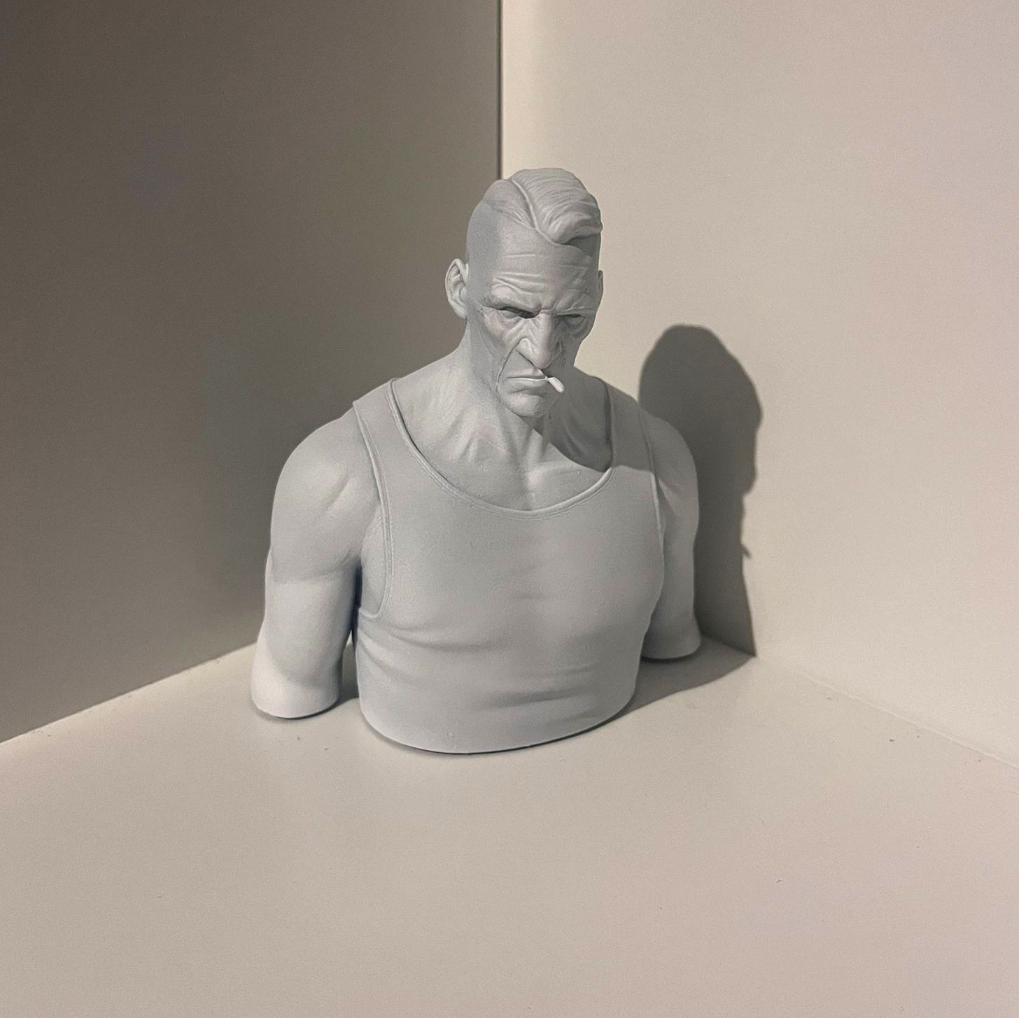 Dishonored Fan Art -Stylized Bust 3D print model_5