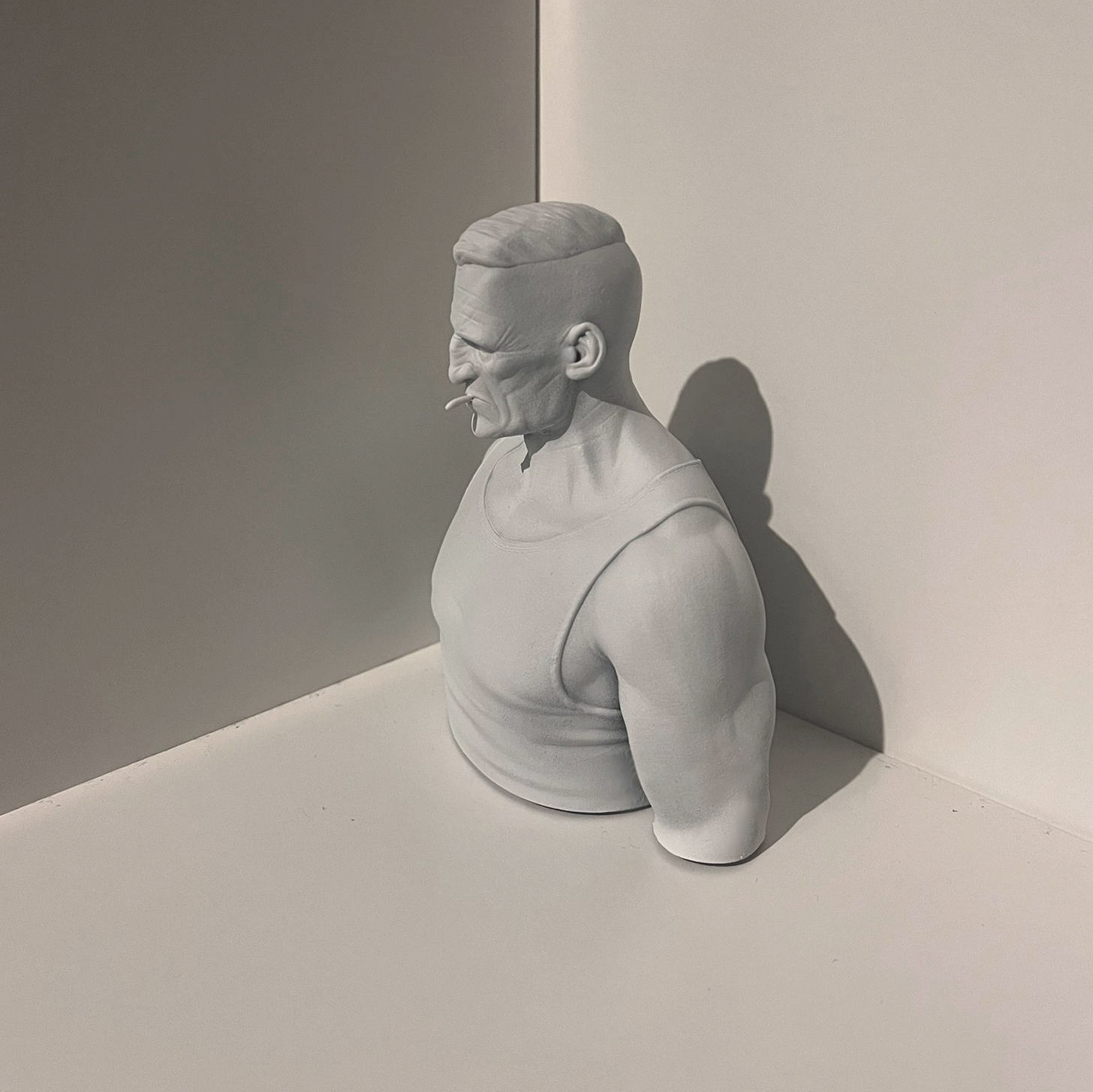 Dishonored Fan Art -Stylized Bust 3D print model_6