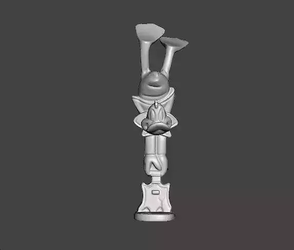 LOONEY TUNES ROCK BAND DAFFY DUCK PROMOTIONAL FIGURE 90S PVC