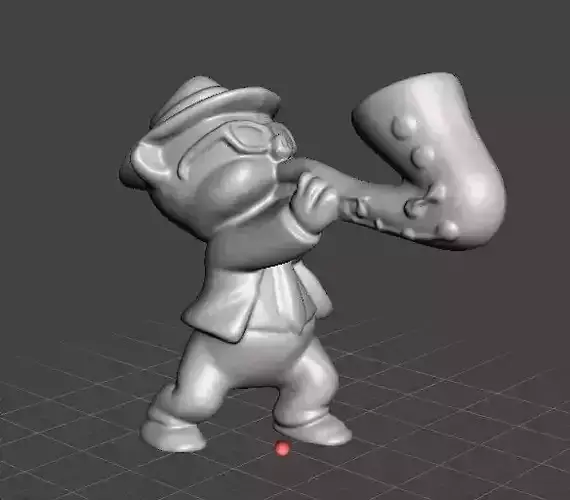 LOONEY TUNES ROCK BAND PORKY BLUES BROTHERS PROMOTIONAL FIGURE