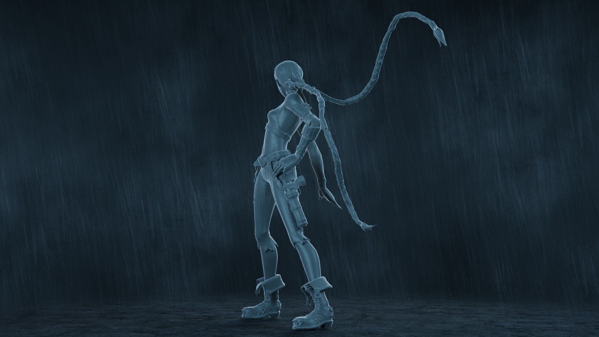  5 Arcane Jinx Action Figures Pack01 3D print model_1