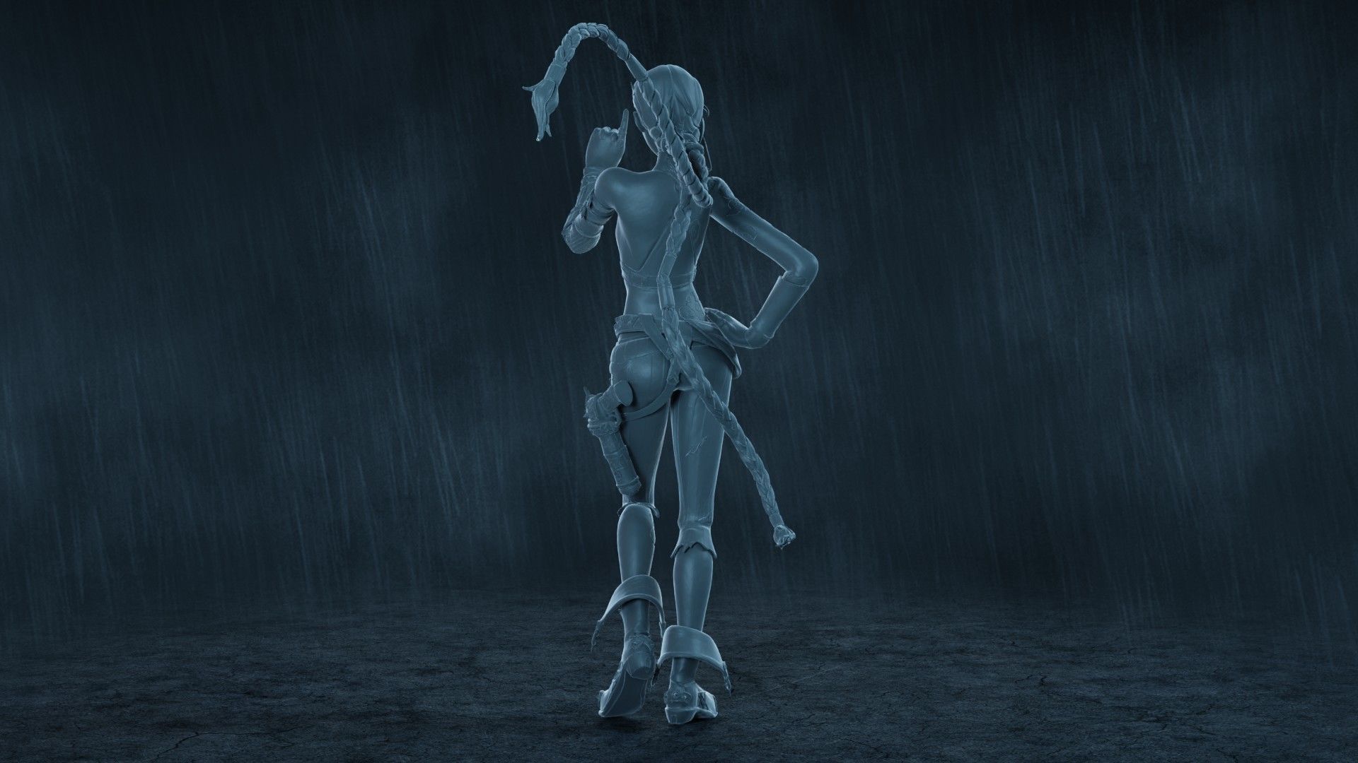  5 Arcane Jinx Action Figures Pack01 3D print model_32