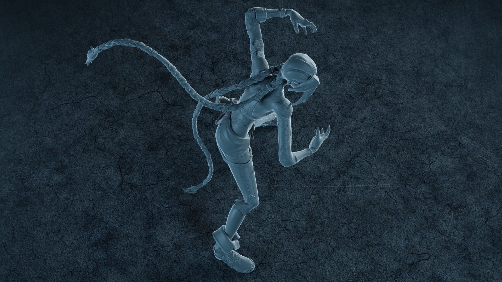  5 Arcane Jinx Action Figures Pack01 3D print model_28