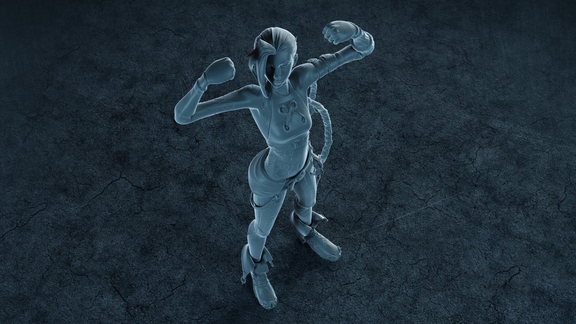  5 Arcane Jinx Action Figures Pack01 3D print model_14