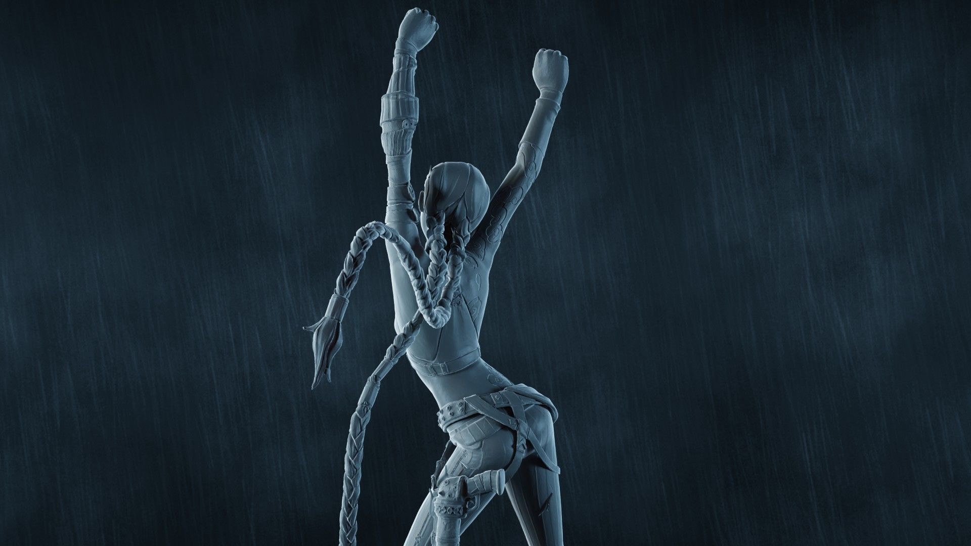  5 Arcane Jinx Action Figures Pack01 3D print model_19