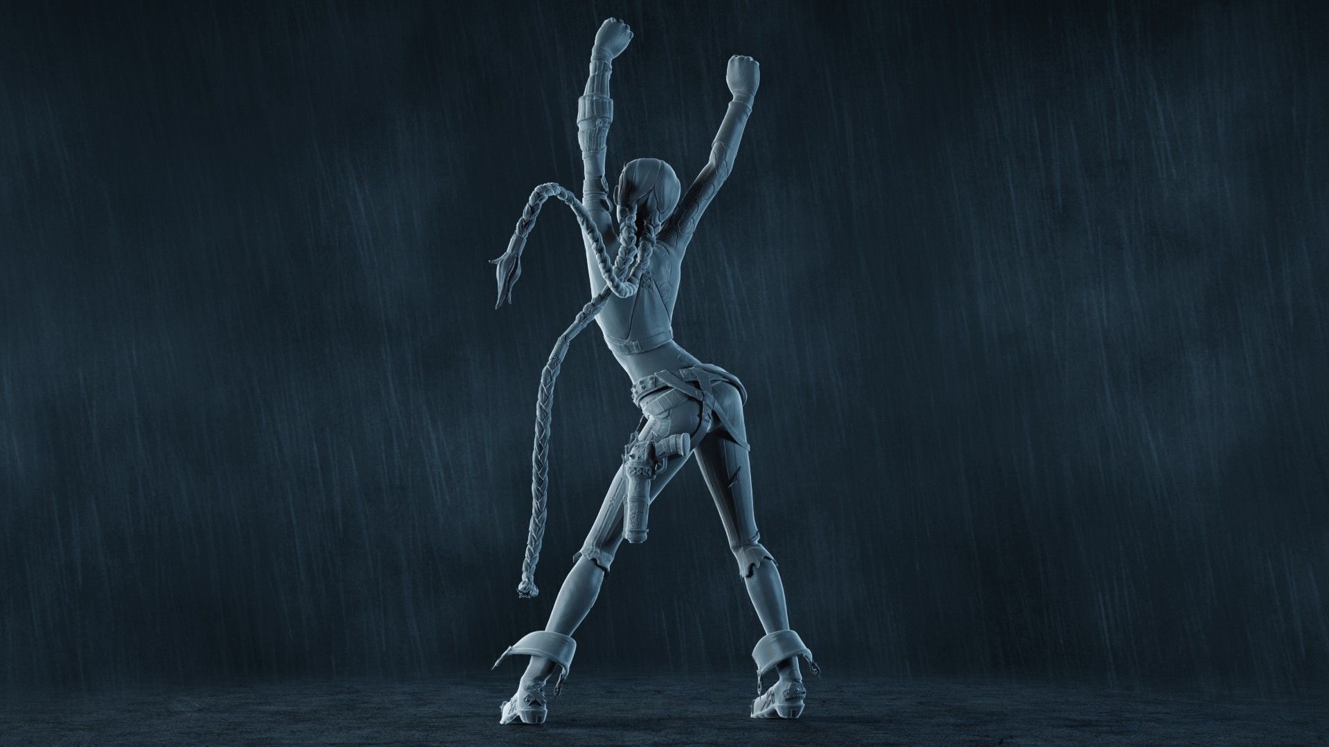  5 Arcane Jinx Action Figures Pack01 3D print model_15