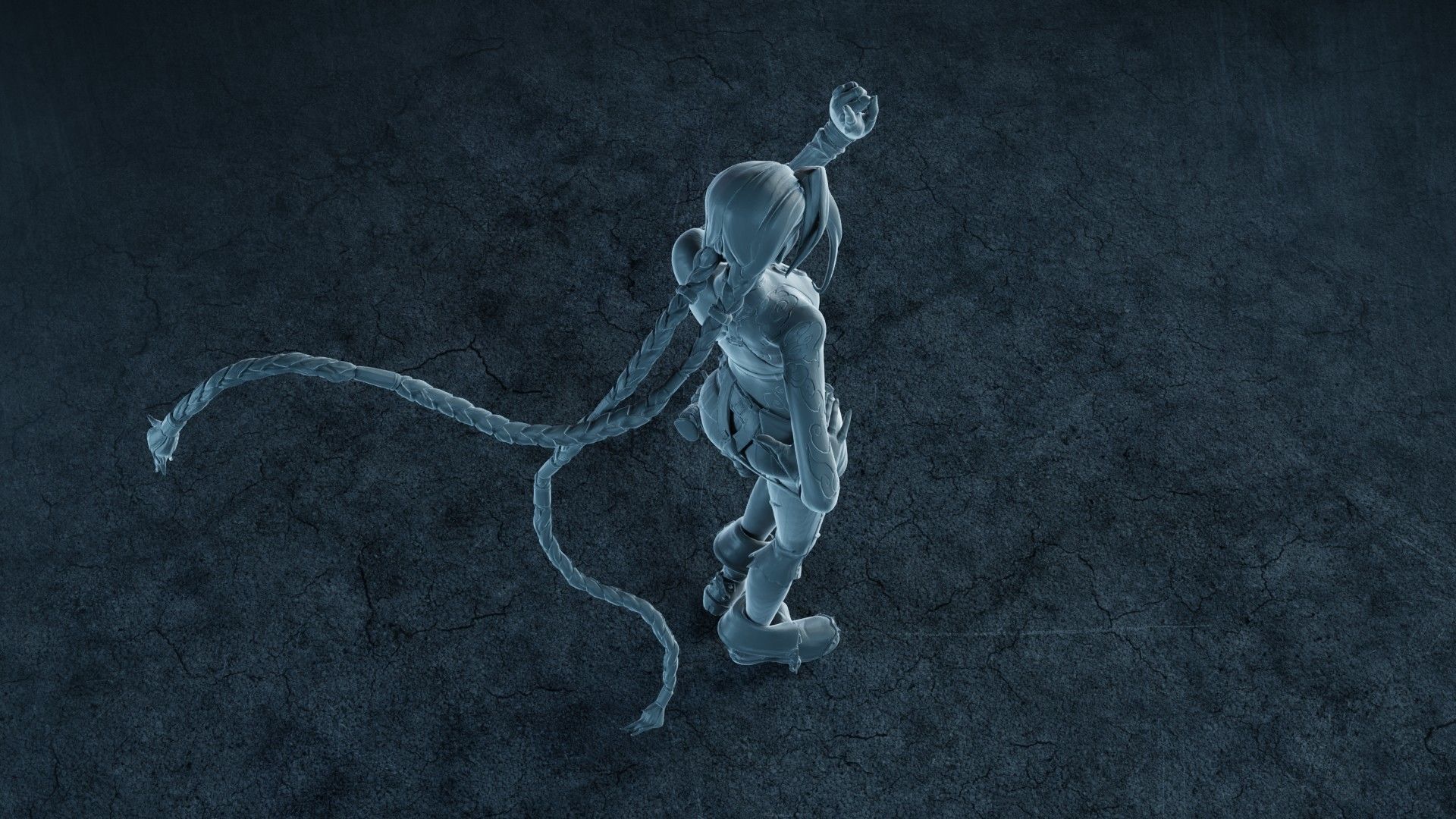  5 Arcane Jinx Action Figures Pack01 3D print model_35