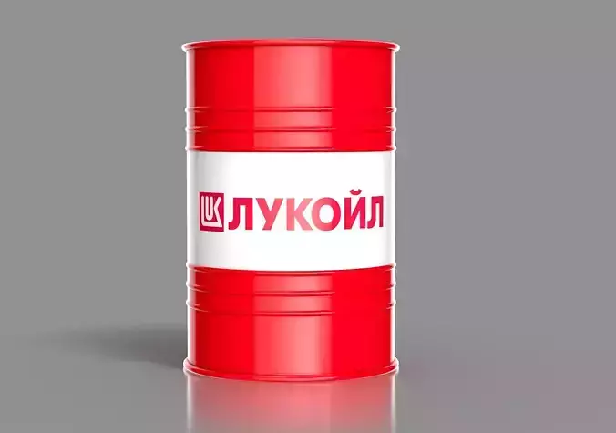 Realistic Lukoi Barrel 3D Model Low-poly 3D model
