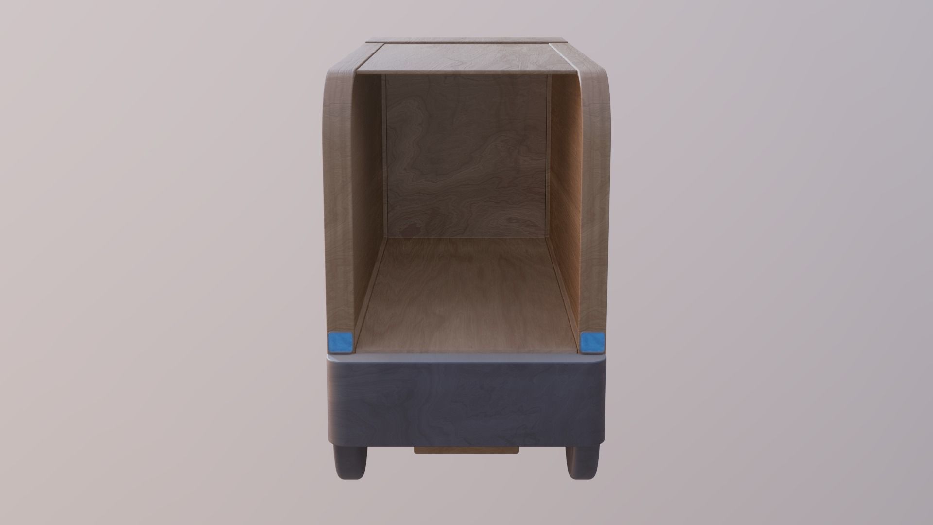 LARGE WOODEN TOY TRUCK - RogueFilmProductions Low-poly 3D model_5