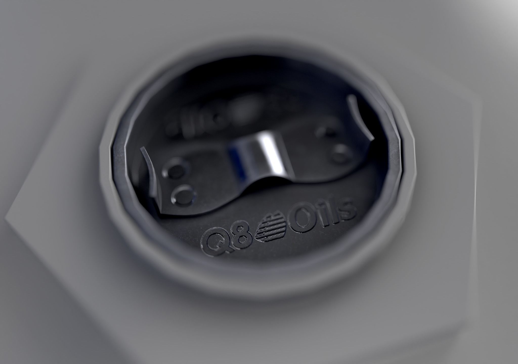 Realistic Q8 Oils Barrel 3D Model Low-poly 3D model_14