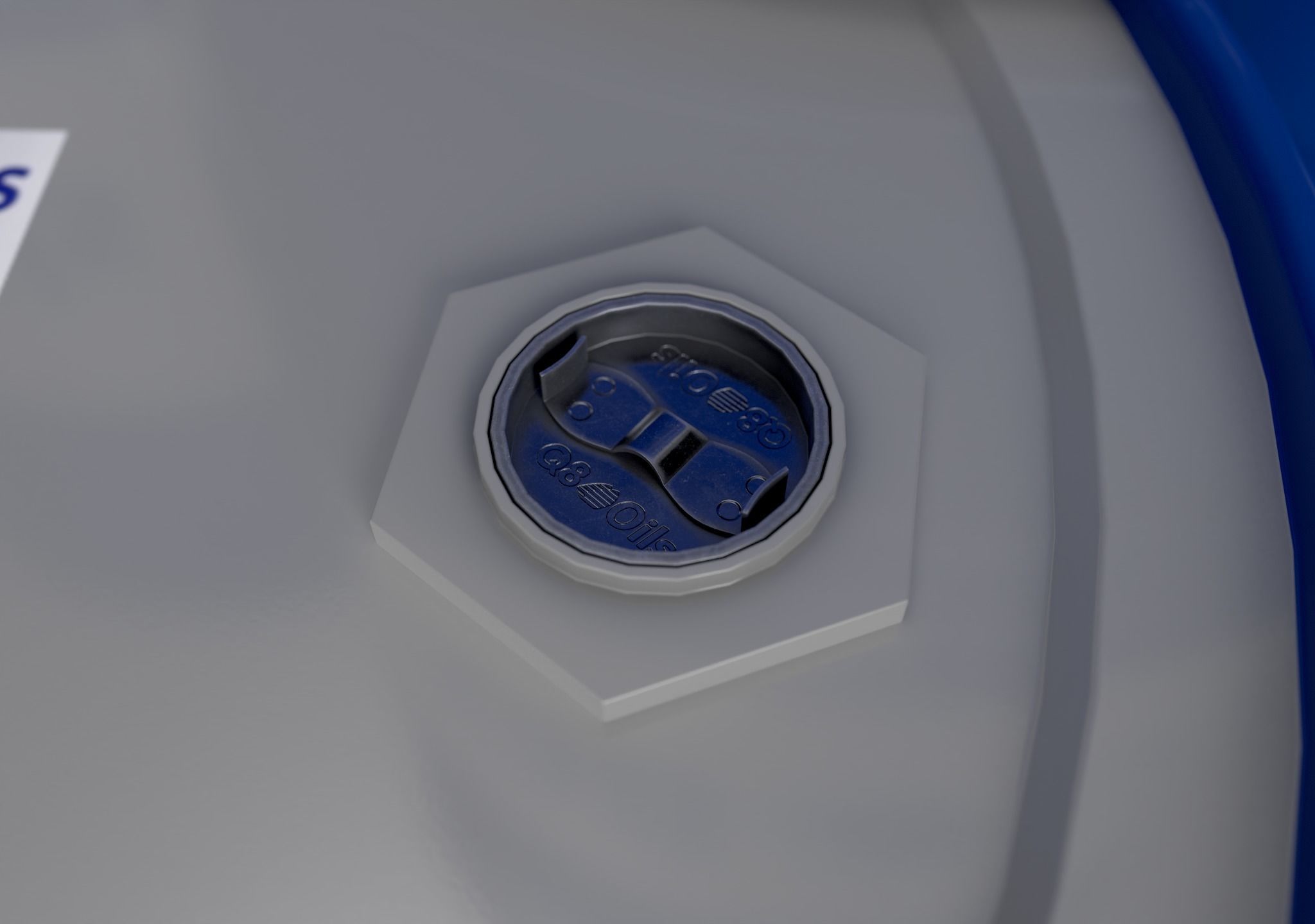 Realistic Q8 Oils Barrel 3D Model Low-poly 3D model_11