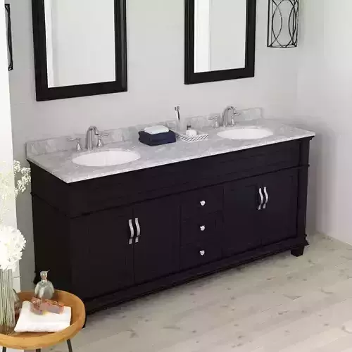 Kace Double Bathroom Vanity 3D model