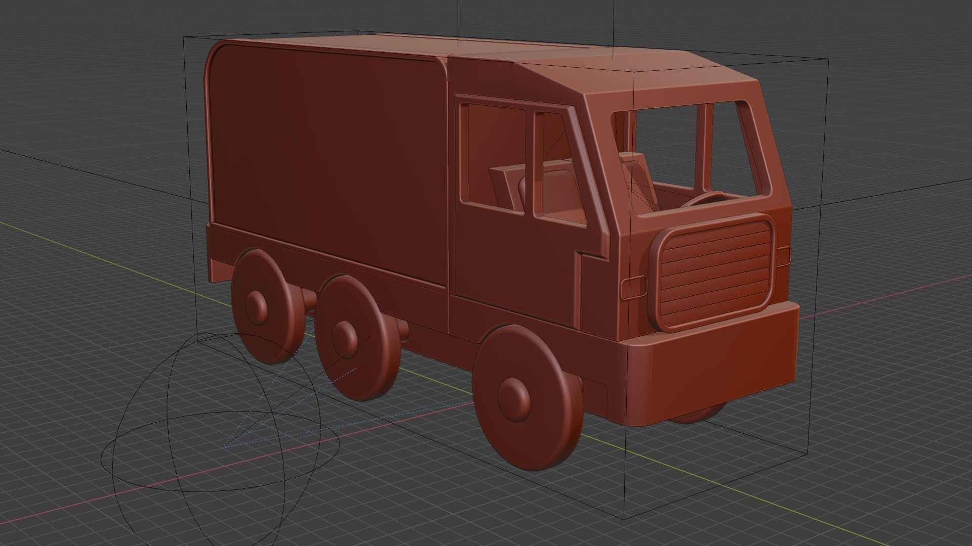 WOODEN TRUCK TOYS BUNDLE - RogueFilmProductions Low-poly 3D model_23