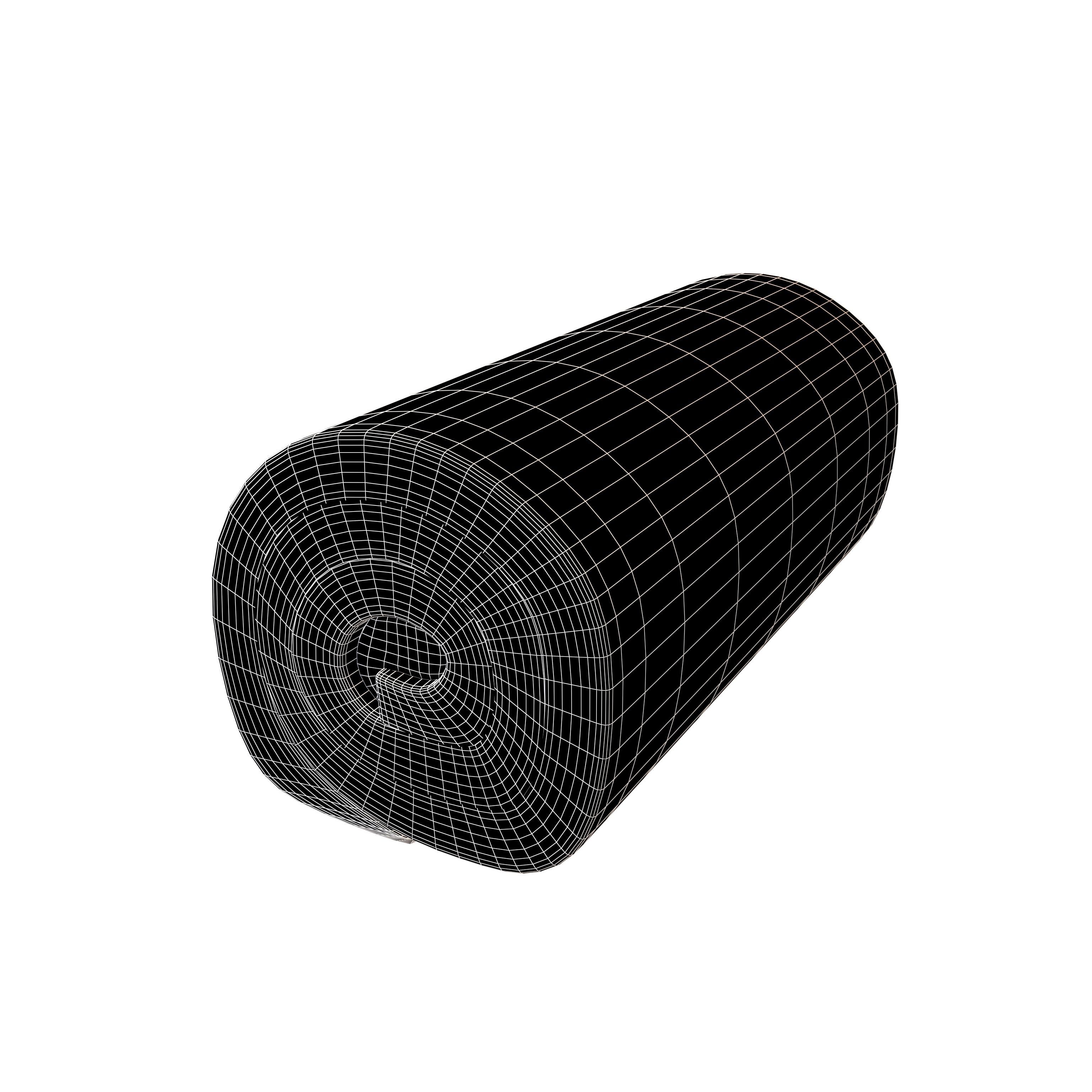 Swiss Roll v1 007 Low-poly 3D model_4