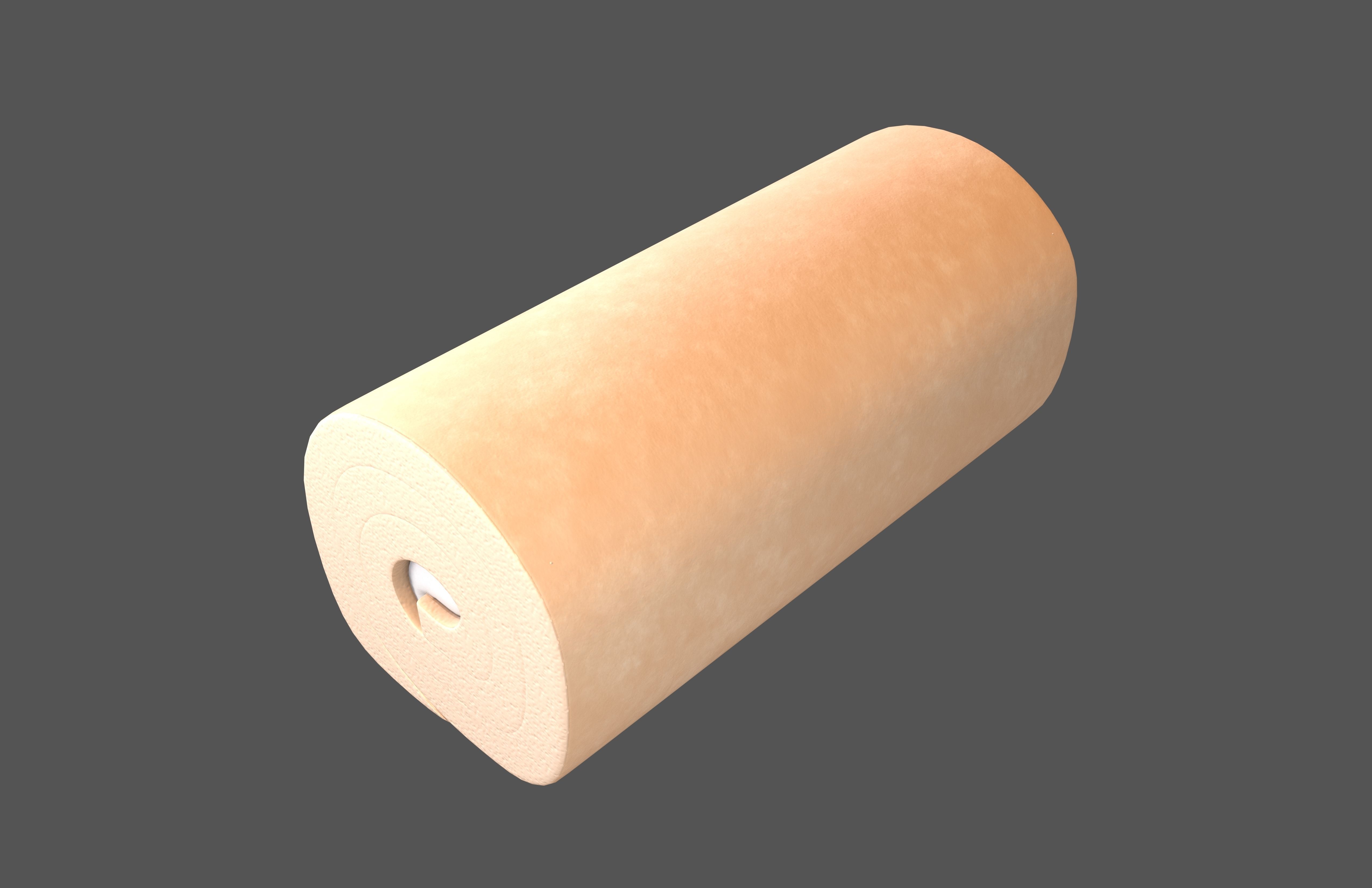 Swiss Roll v1 007 Low-poly 3D model_2