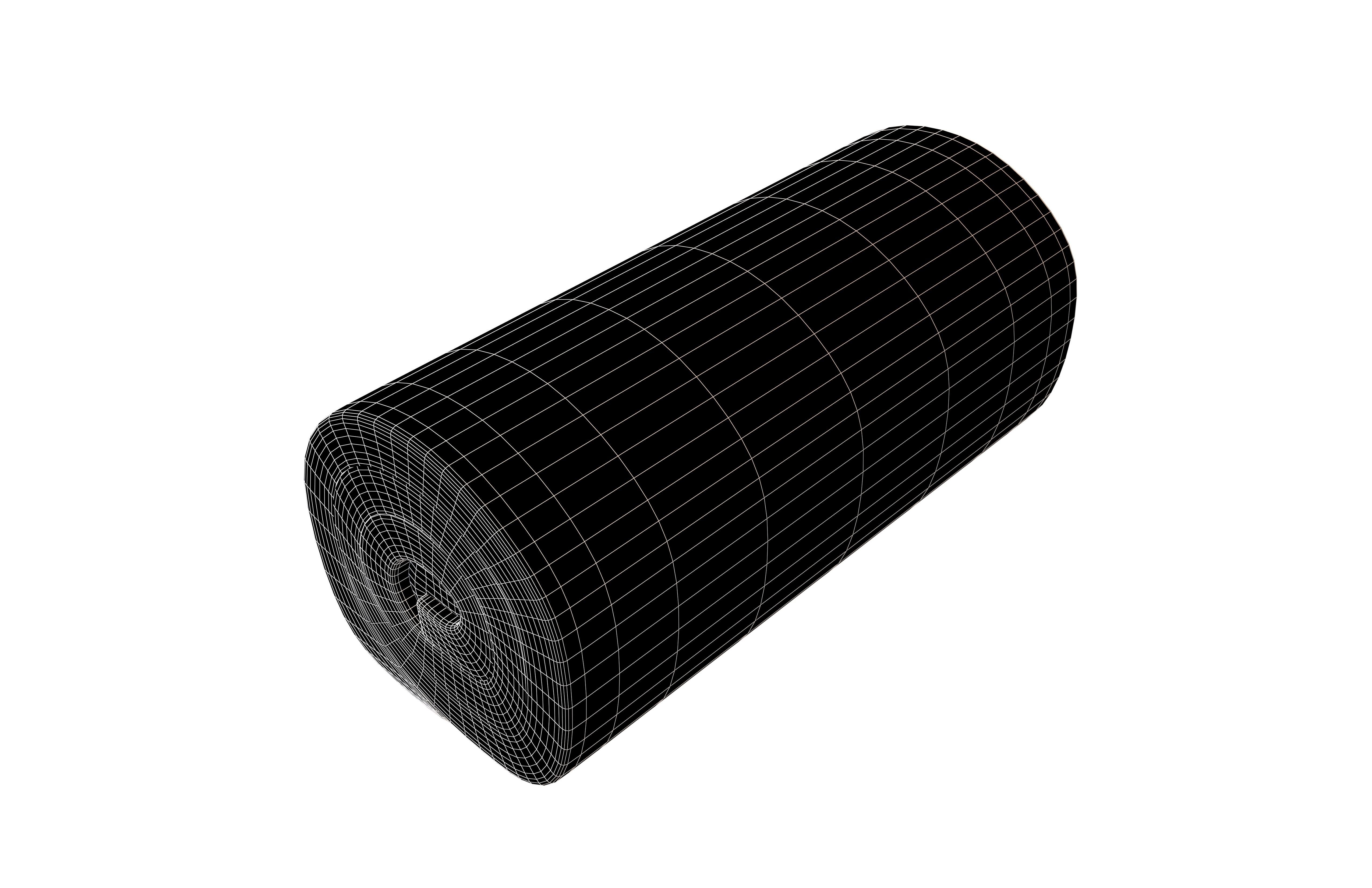 Swiss Roll v1 008 Low-poly 3D model_5
