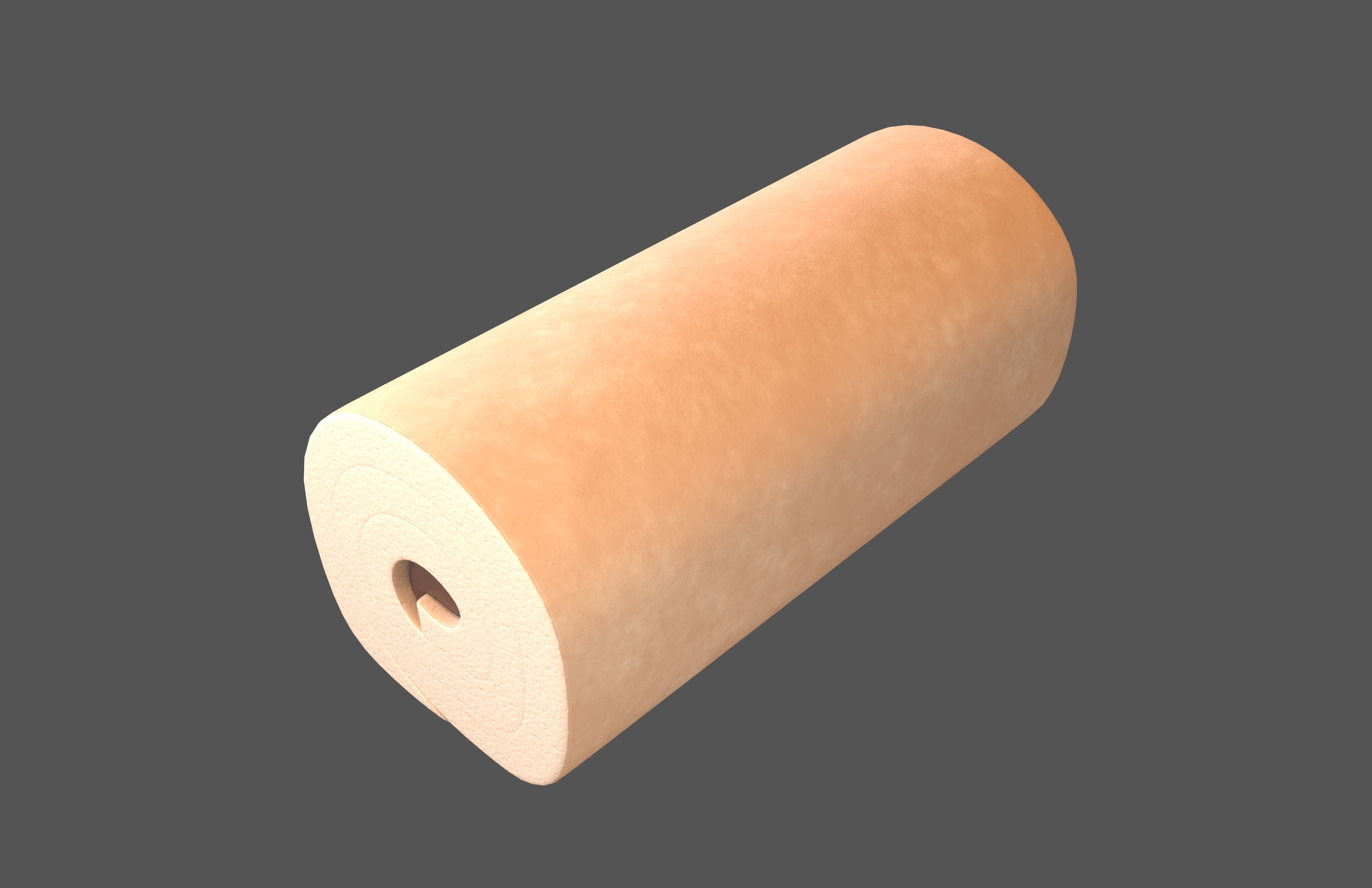 Swiss Roll v1 008 Low-poly 3D model_3