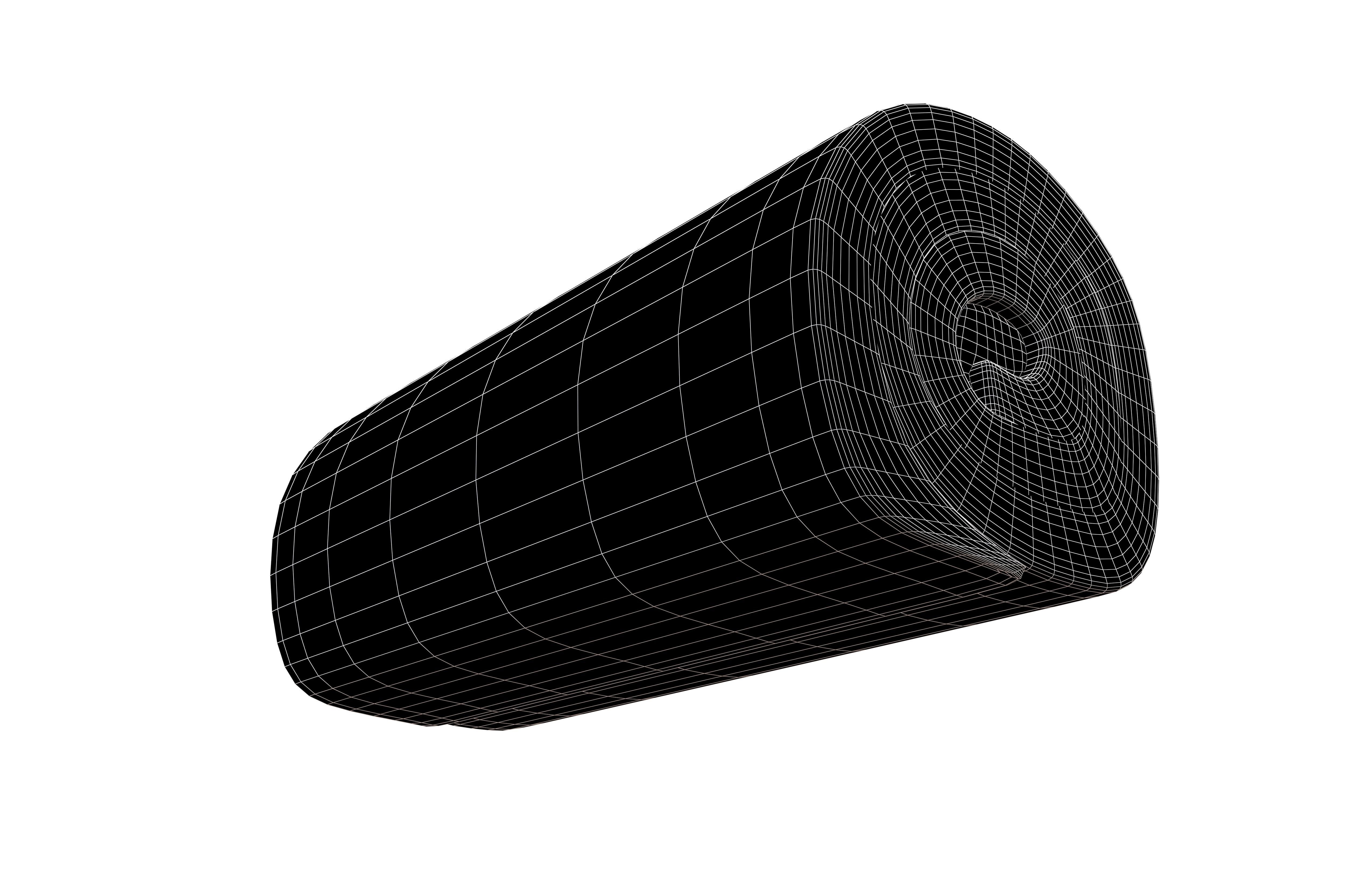 Swiss Roll v1 008 Low-poly 3D model_7