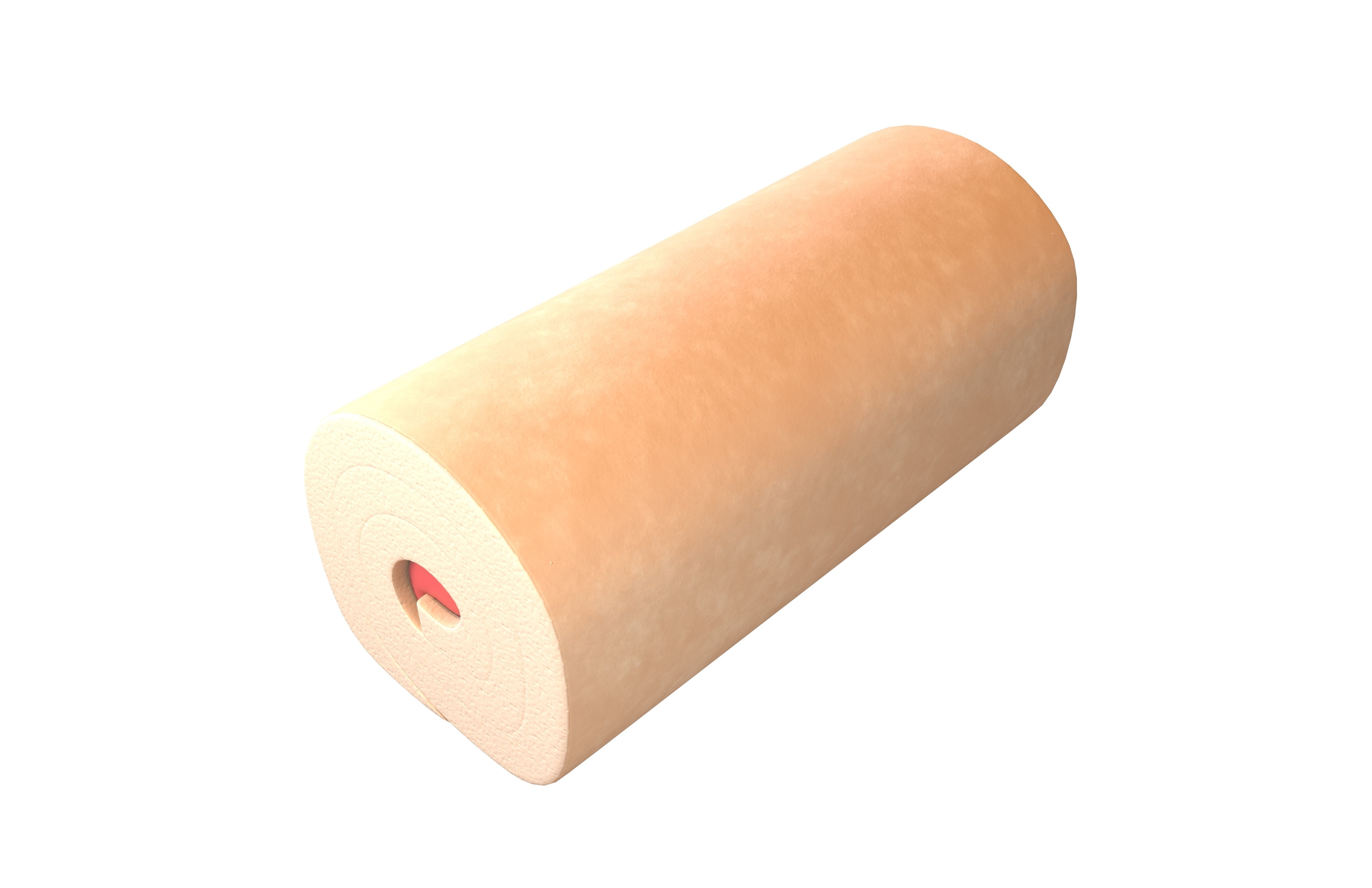 Swiss Roll v1 009 Low-poly 3D model_1