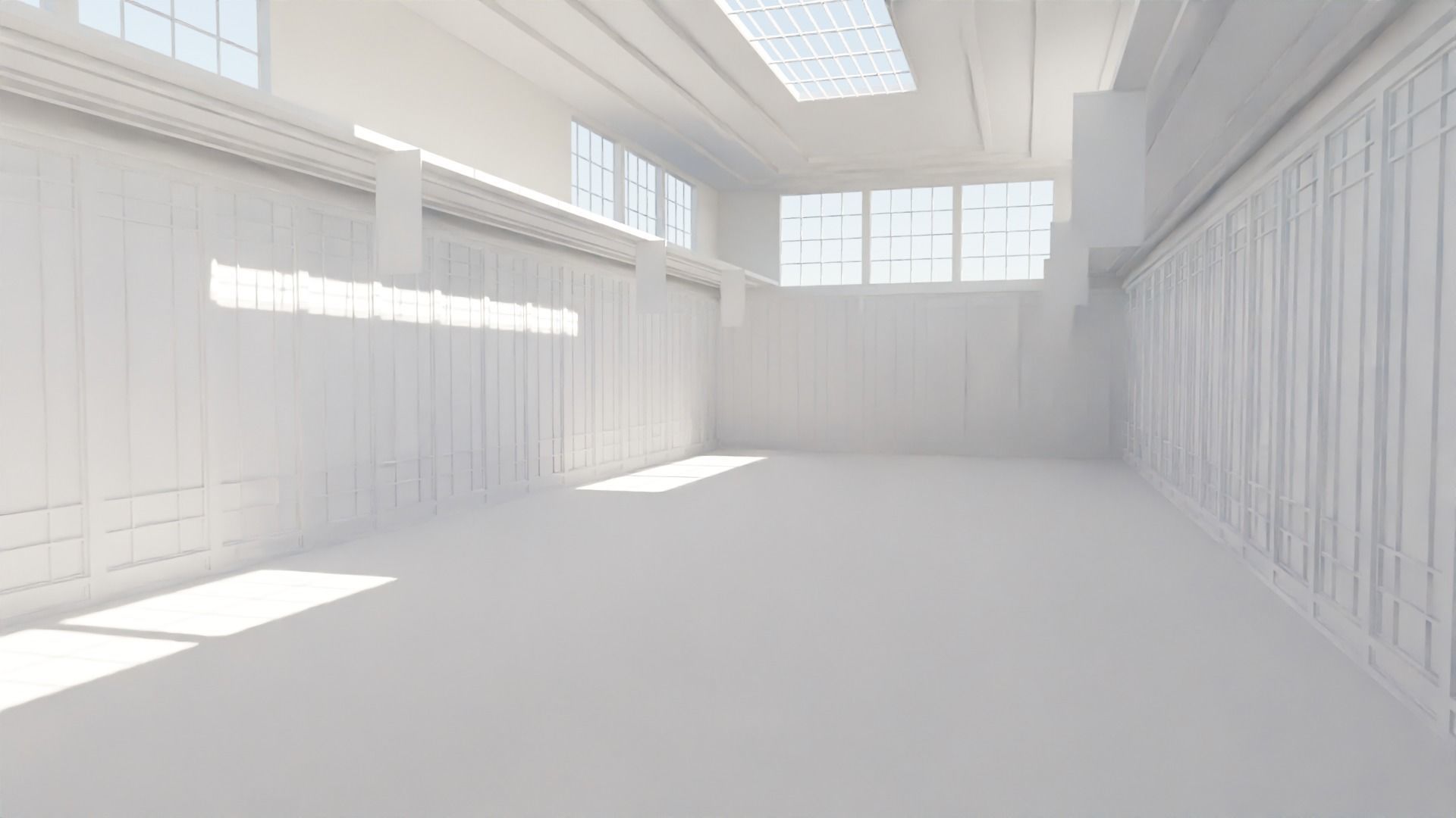 Kung-Fu Hall 3D model_1