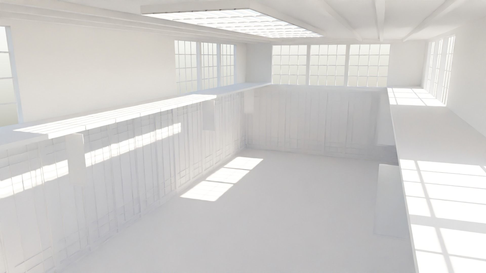 Kung-Fu Hall 3D model_3