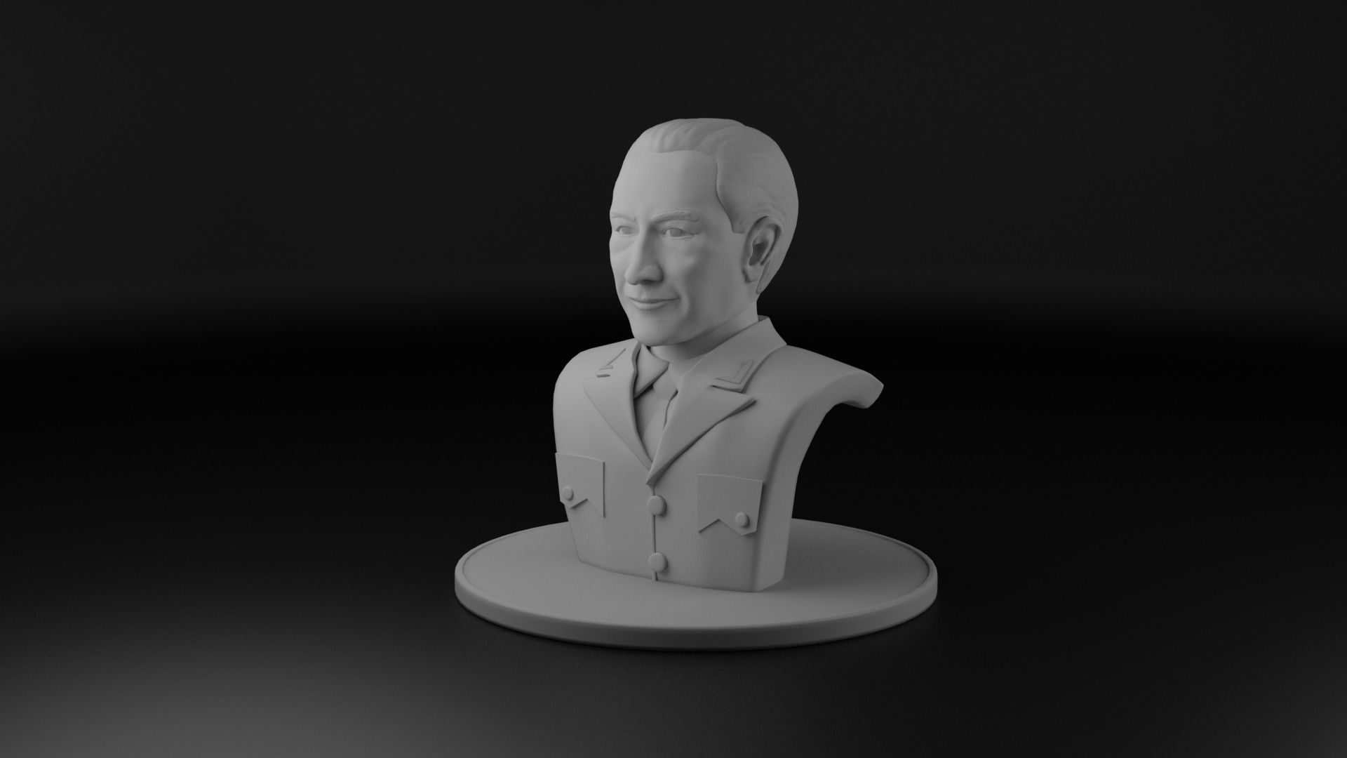 Sultan Hamid II 3D model_7