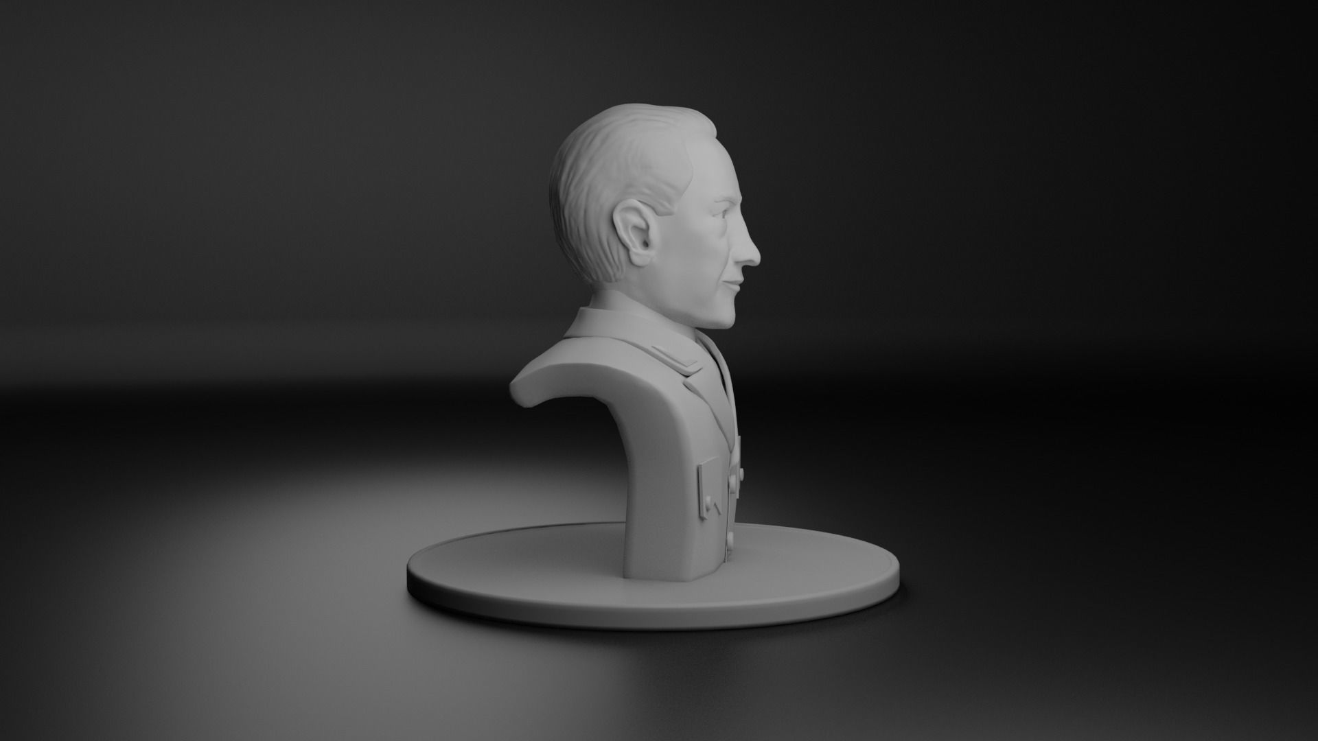 Sultan Hamid II 3D model_2