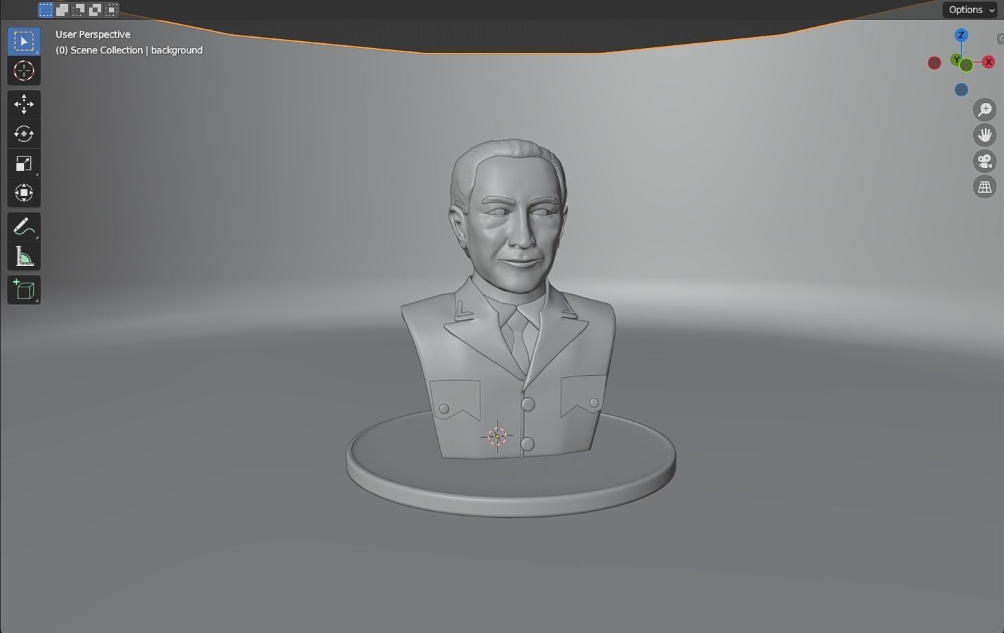 Sultan Hamid II 3D model_11