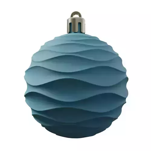 CHRISTMASJOY FESTIVE SPHERE ORNAMENT WAVY HOLLOW AND SOLID 3D print model CHRISTMASJOY FESTIVE SPHERE ORNAMENT WAVY HOLLOW AND SOLID 3D print model