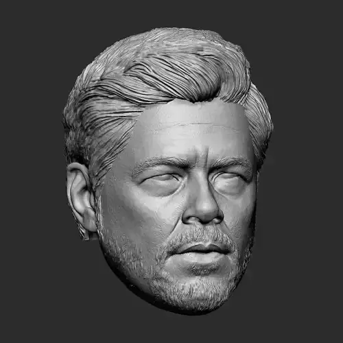 Alejandro Gillick - Sicario - Benicio Del Toro head