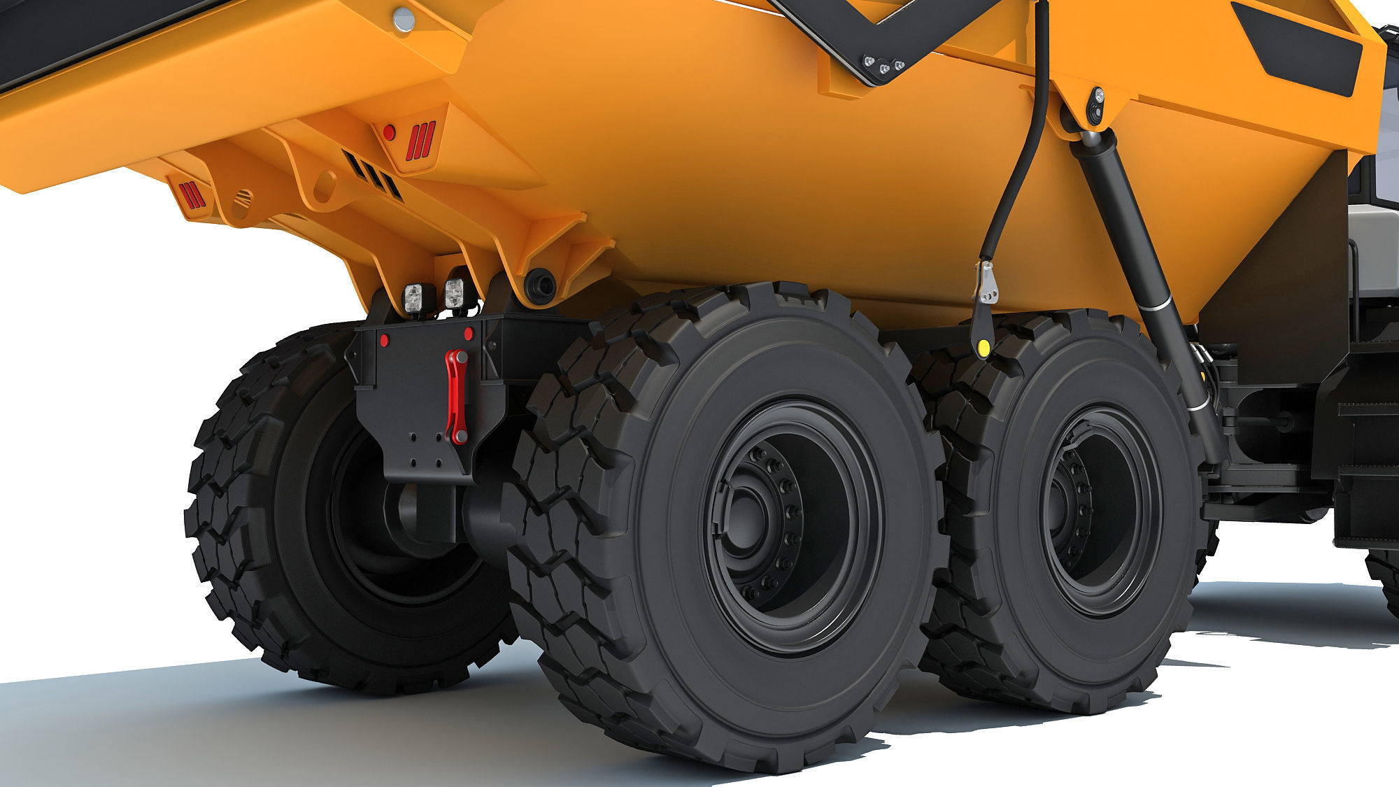 Articulated Mining Truck 3D model_14