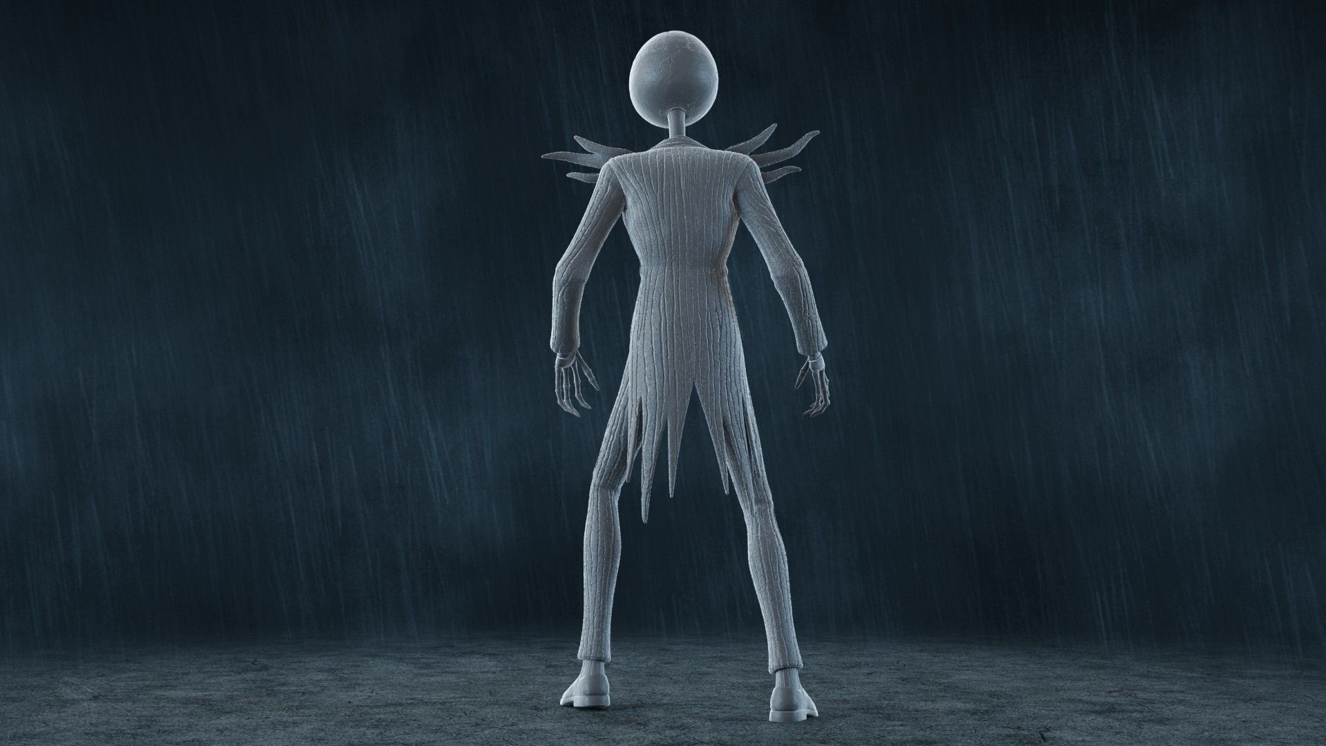  5 Jack Skellington Action Figures Pack01 3D print model_5