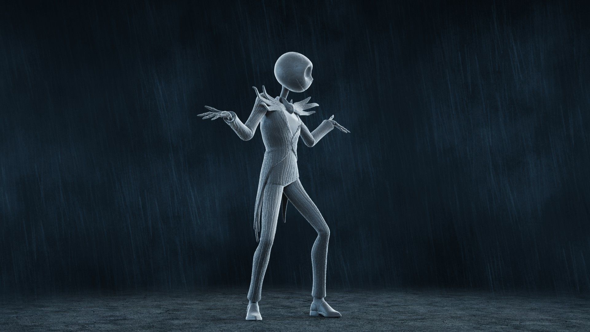  5 Jack Skellington Action Figures Pack01 3D print model_30