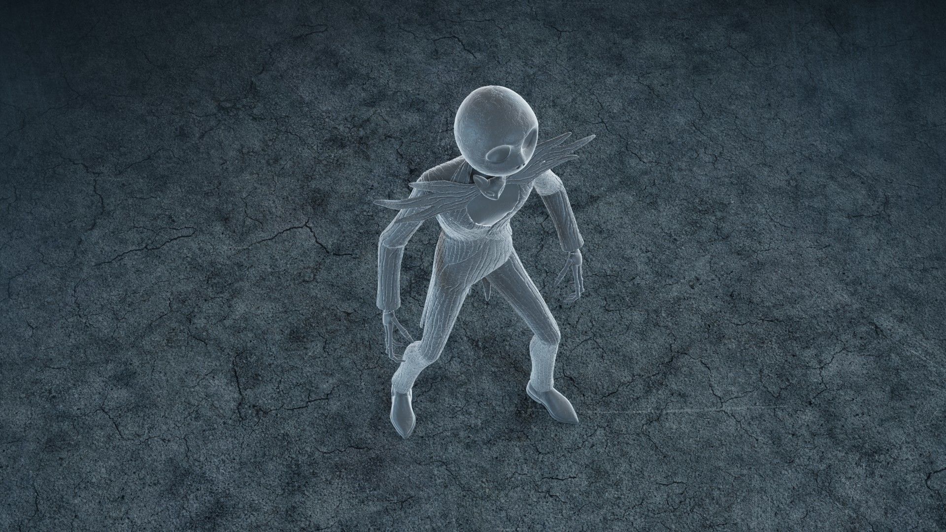  5 Jack Skellington Action Figures Pack01 3D print model_6