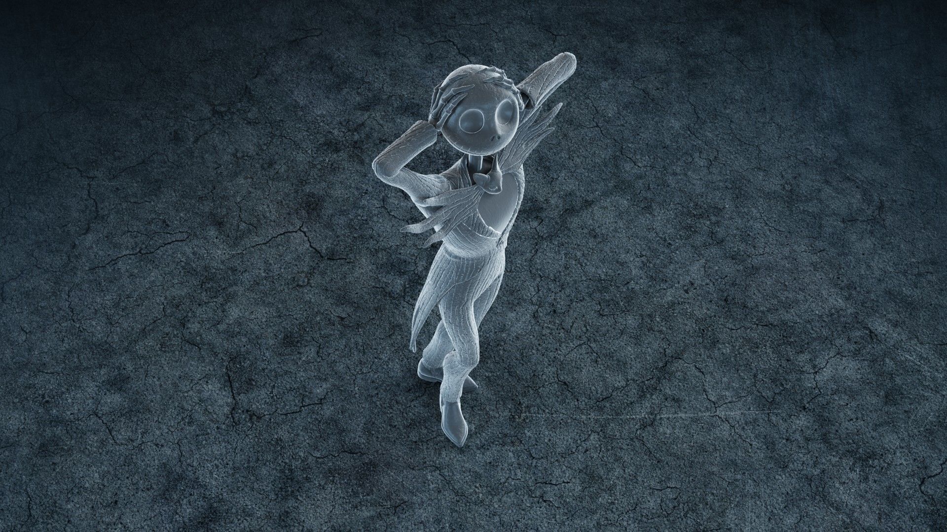  5 Jack Skellington Action Figures Pack01 3D print model_28