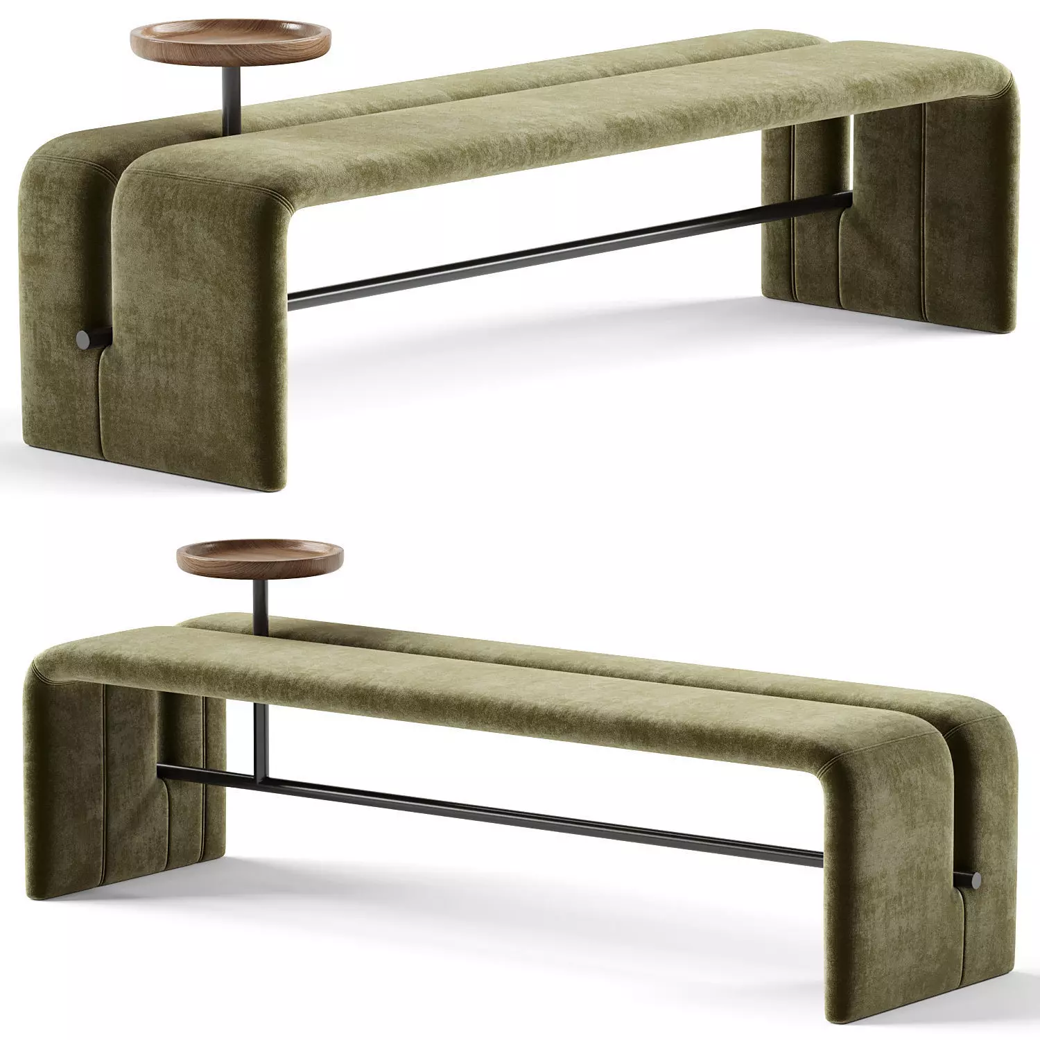 Butter Bench 3D model