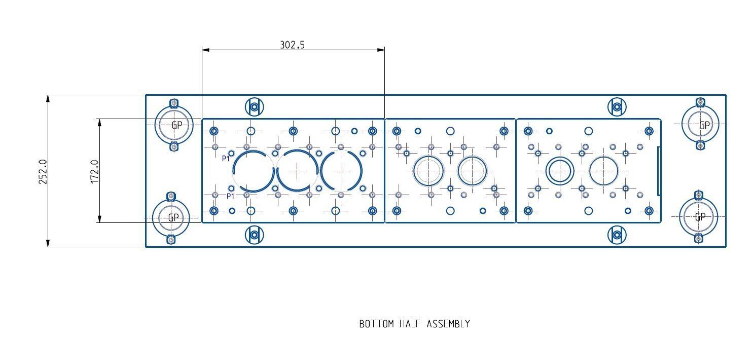 Progressive Press Tool for Drawn Component with Die Assembly 3D model_10