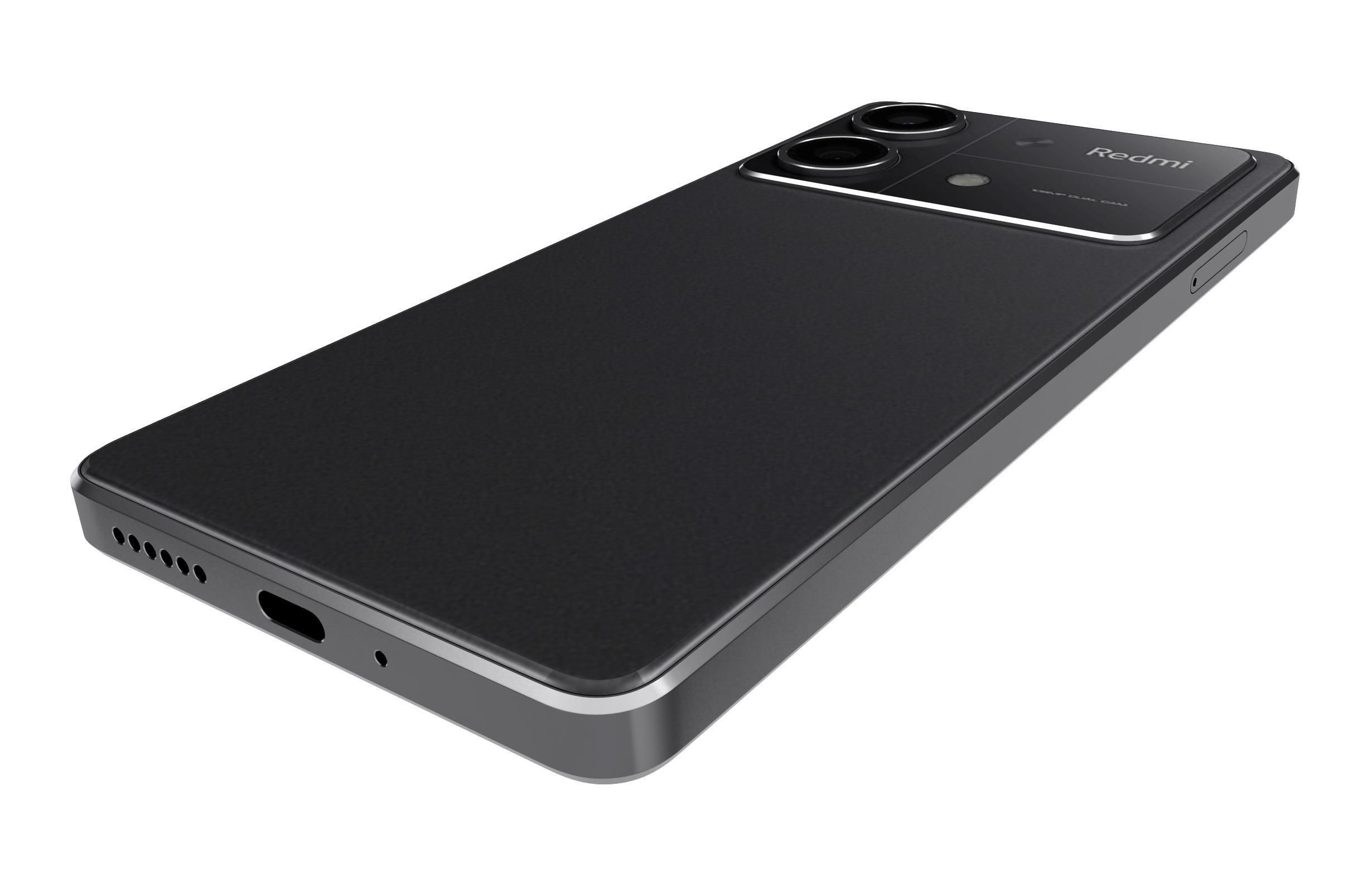 Xiaomi Redmi Note 13R Pro Black 3D model_14