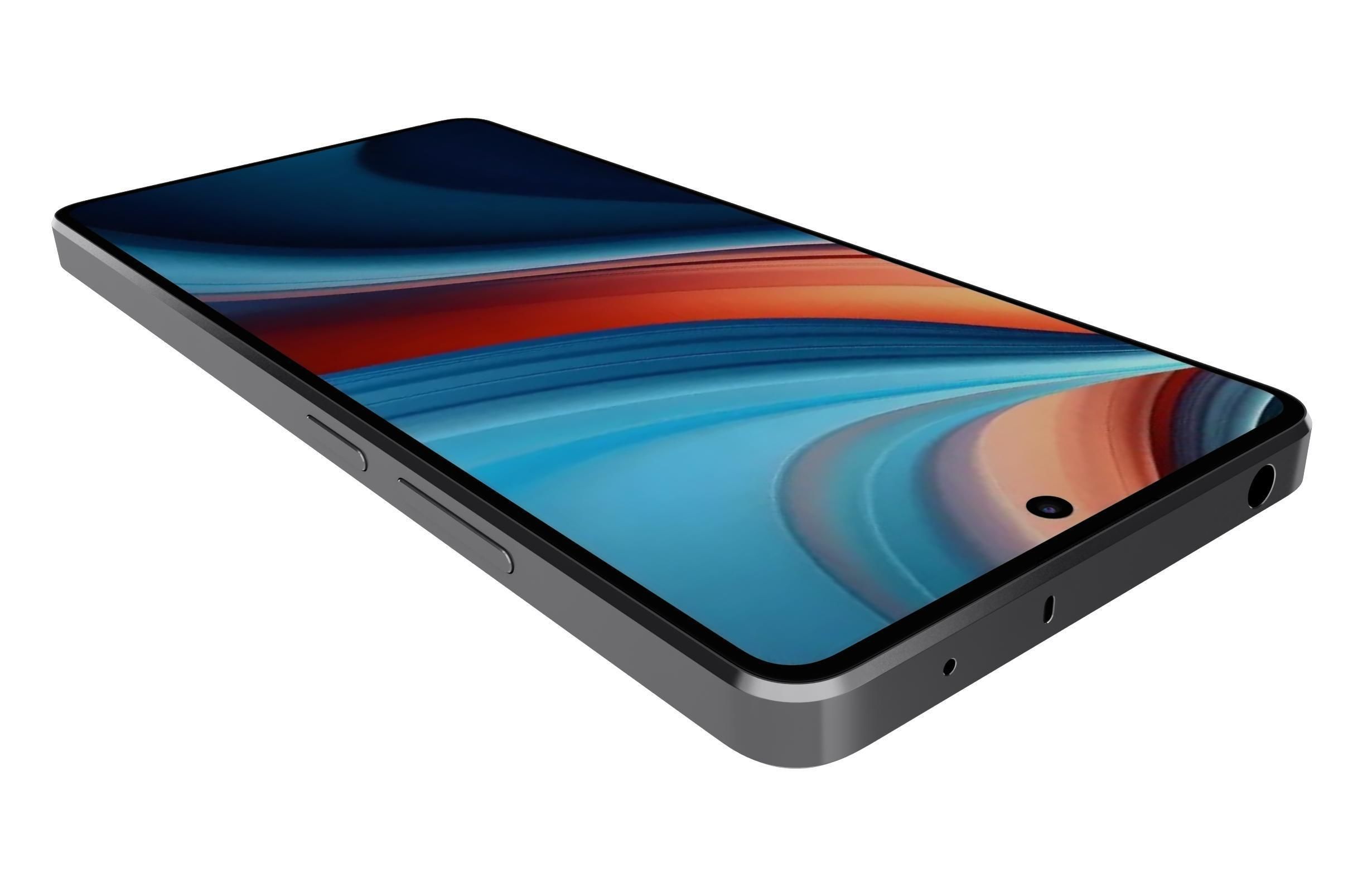 Xiaomi Redmi Note 13R Pro Black 3D model_13